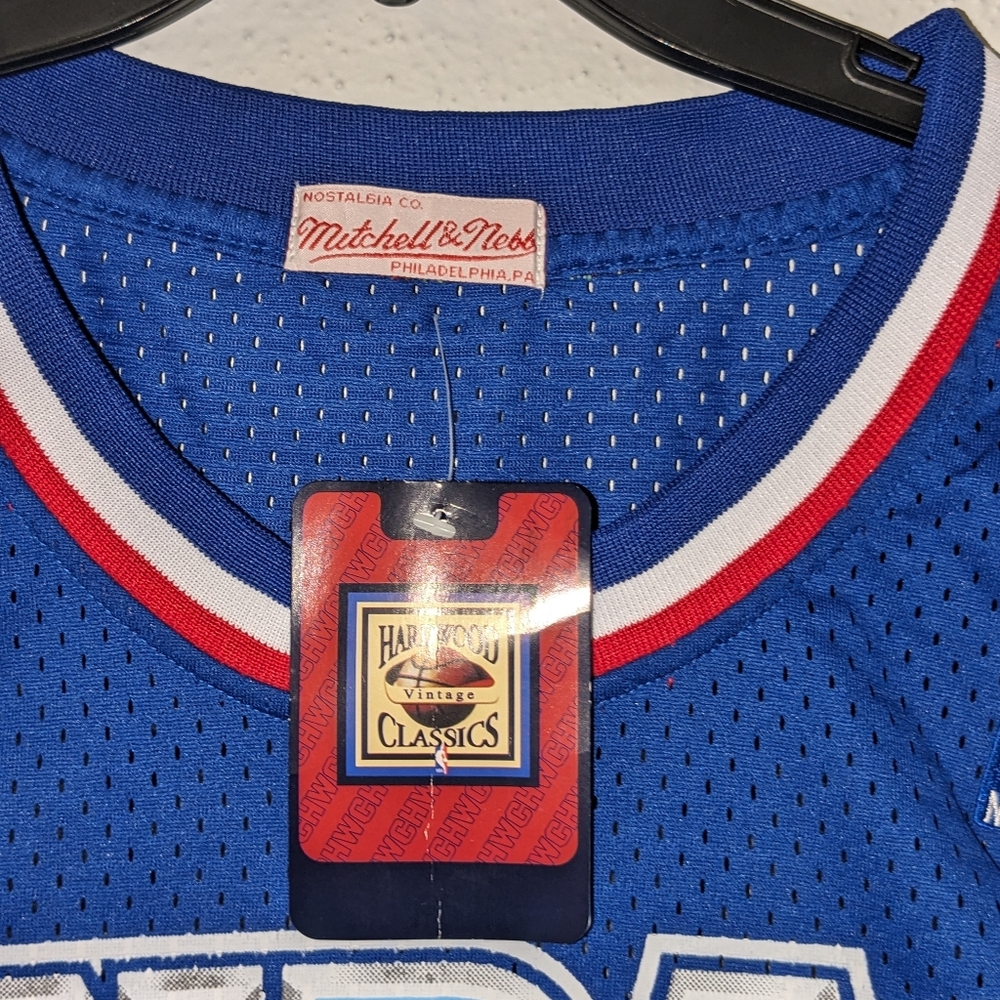 Western Conference Magic Johnson Mitchell & Ness Blue 1992 ASG Authentic Jersey - Picture 7 of 16